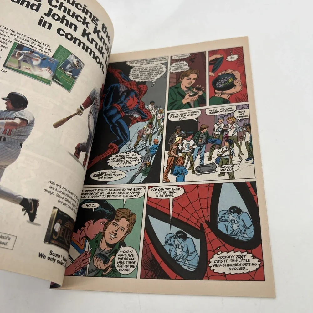 The Amazing Spider-Man: Skating on Thin Ice #1 Marvel Comics 1990 Todd Mcfarlane